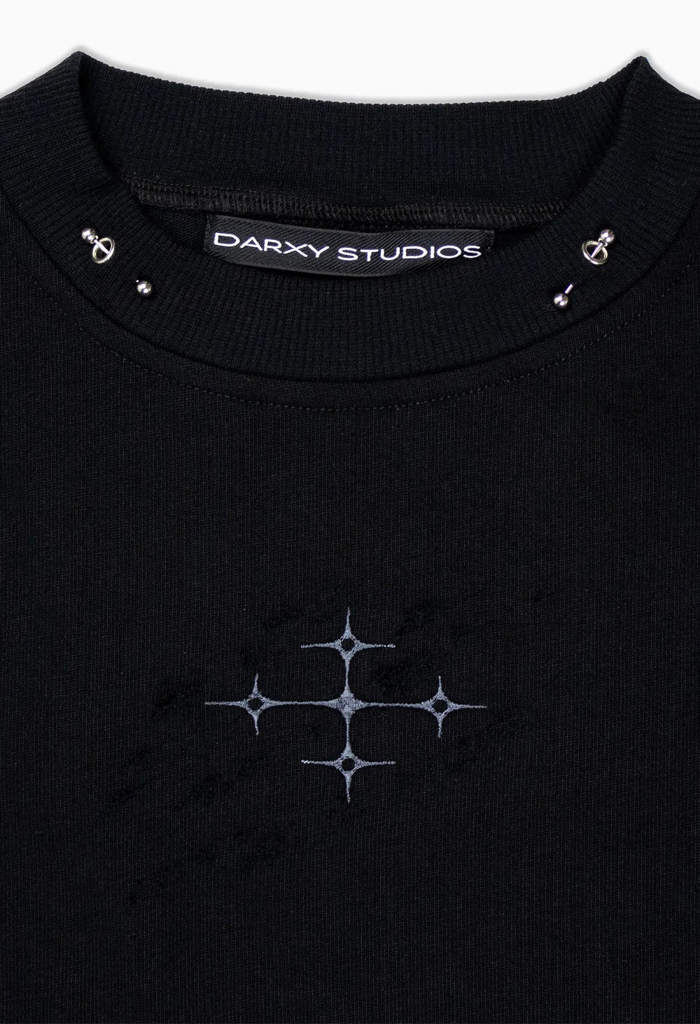 Double Long-Sleeve Tee Black/Grey 001