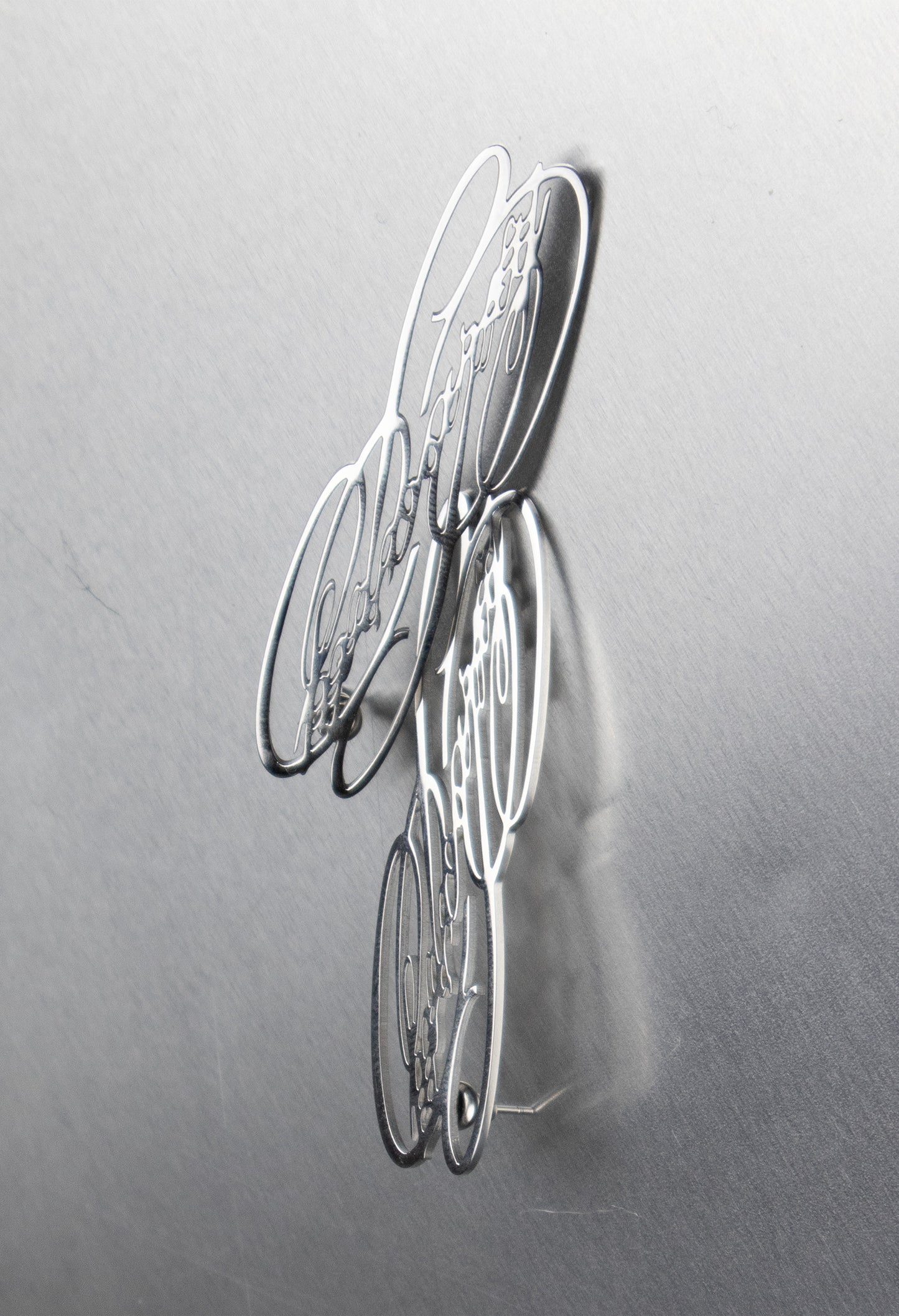 "LogoV2" Steel Earrings