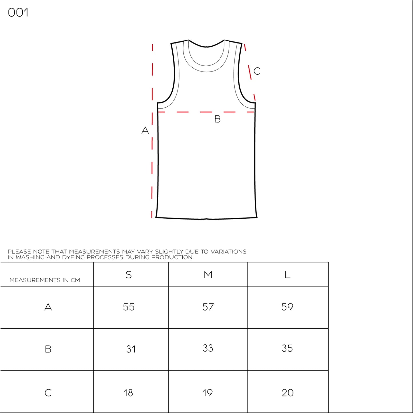 ZT 001 - (Zipped Tank Black)