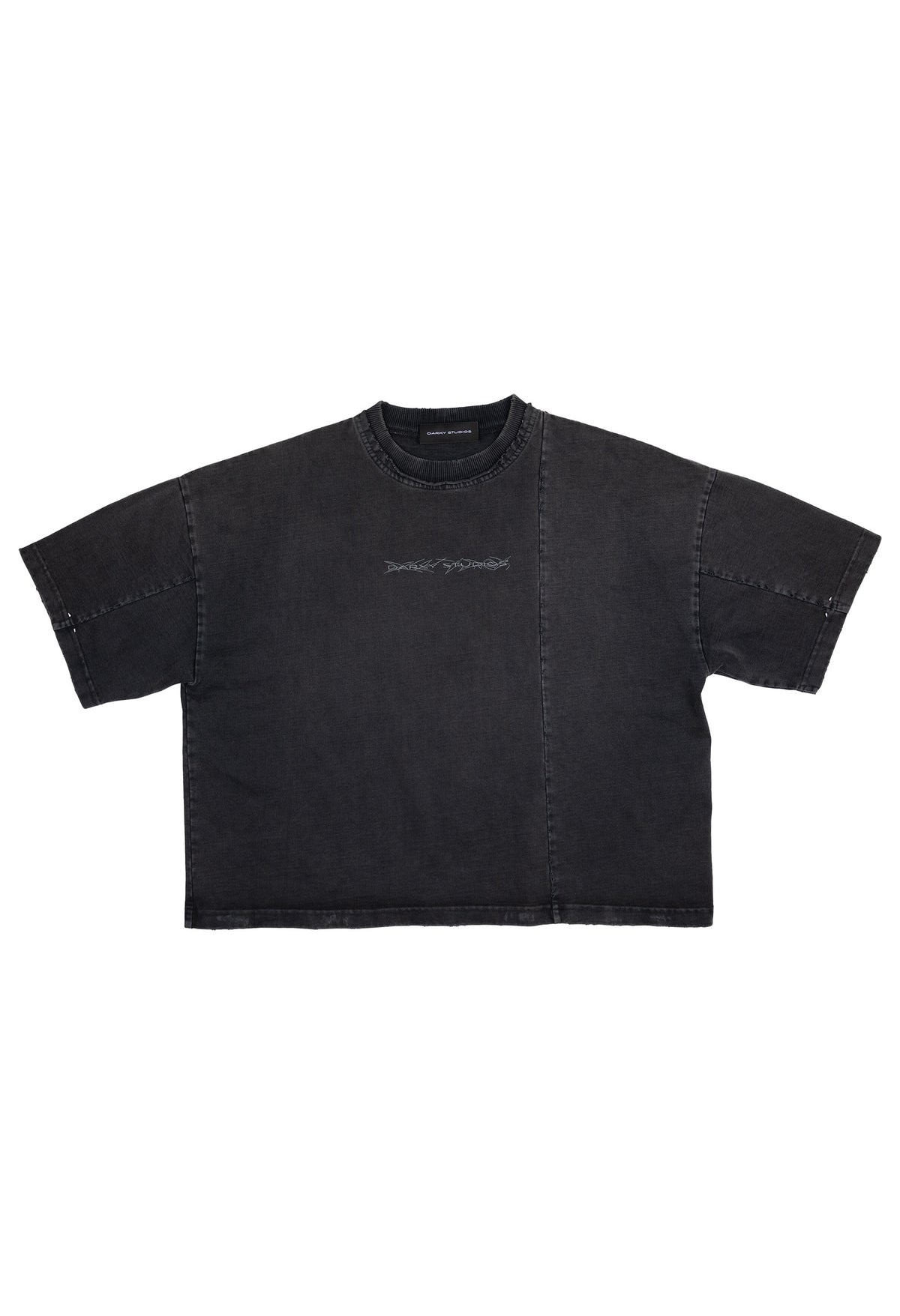 Tee Boxy Dark Grey 001
