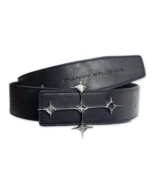 Darxy Logo Leather Belt 001