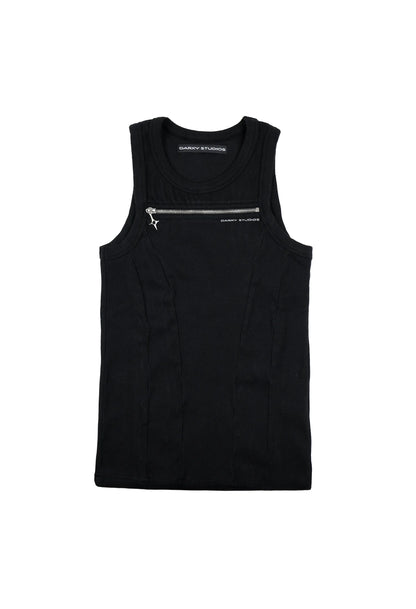 ZT 001 - (Zipped Tank Black)