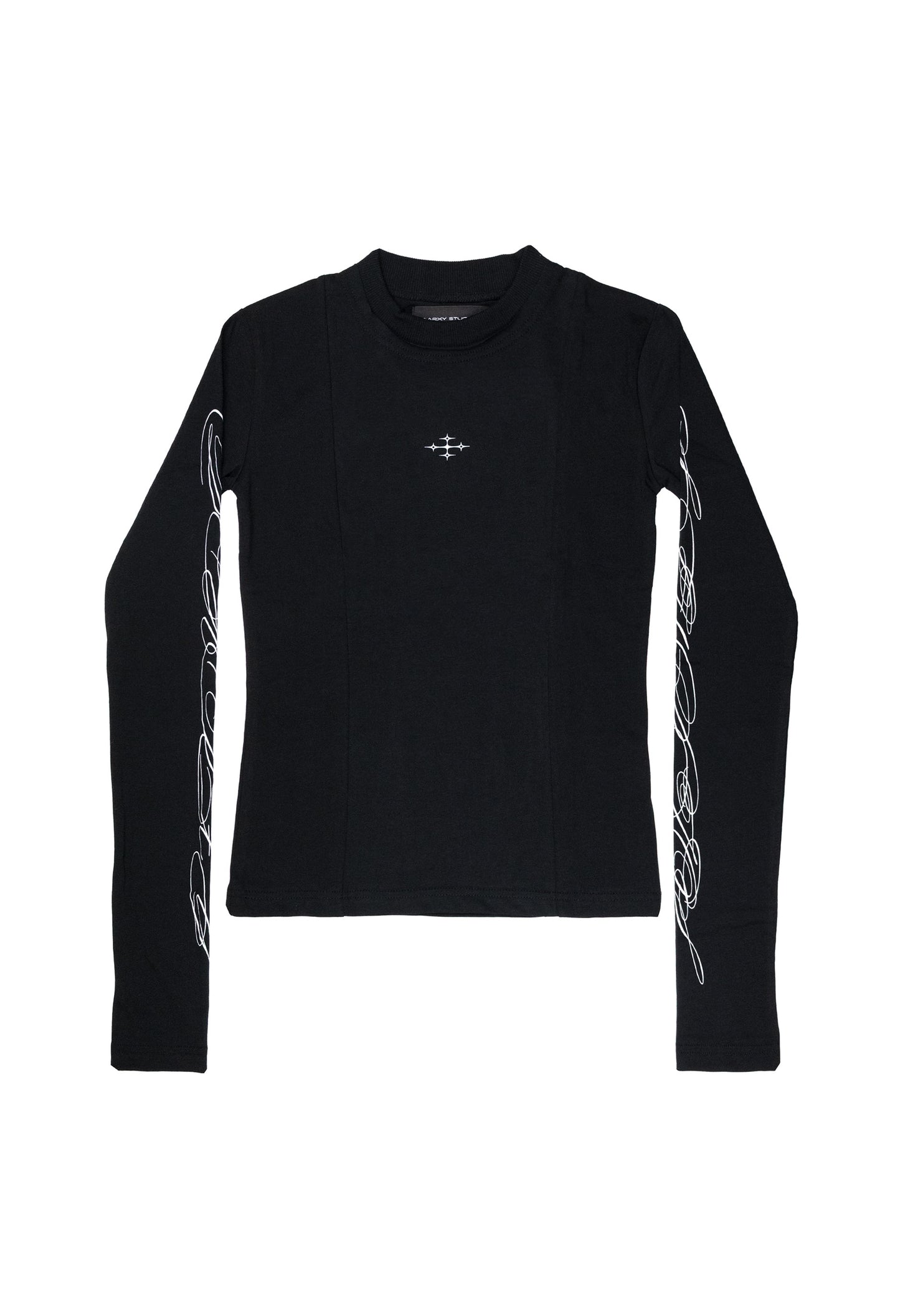 Longsleeve Tee Fitted Black 003