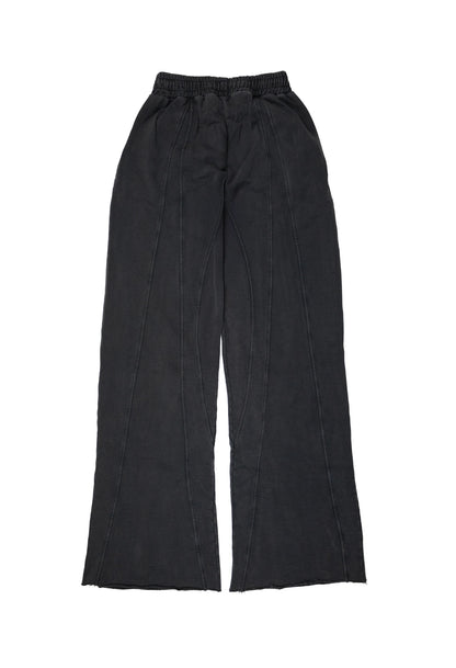 Sweatpants Baggy Stacked Dark Grey 001