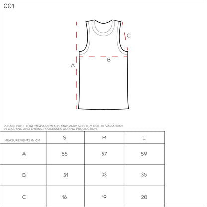 ZT 001 - (Zipped Tank Black)