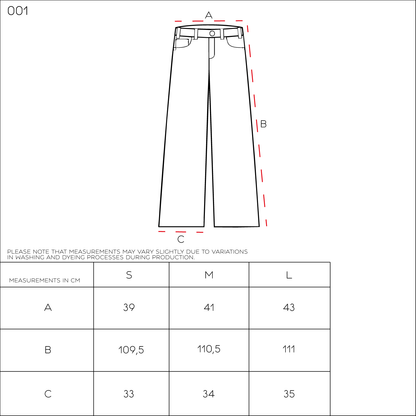 Denim Wide Dark Grey 001