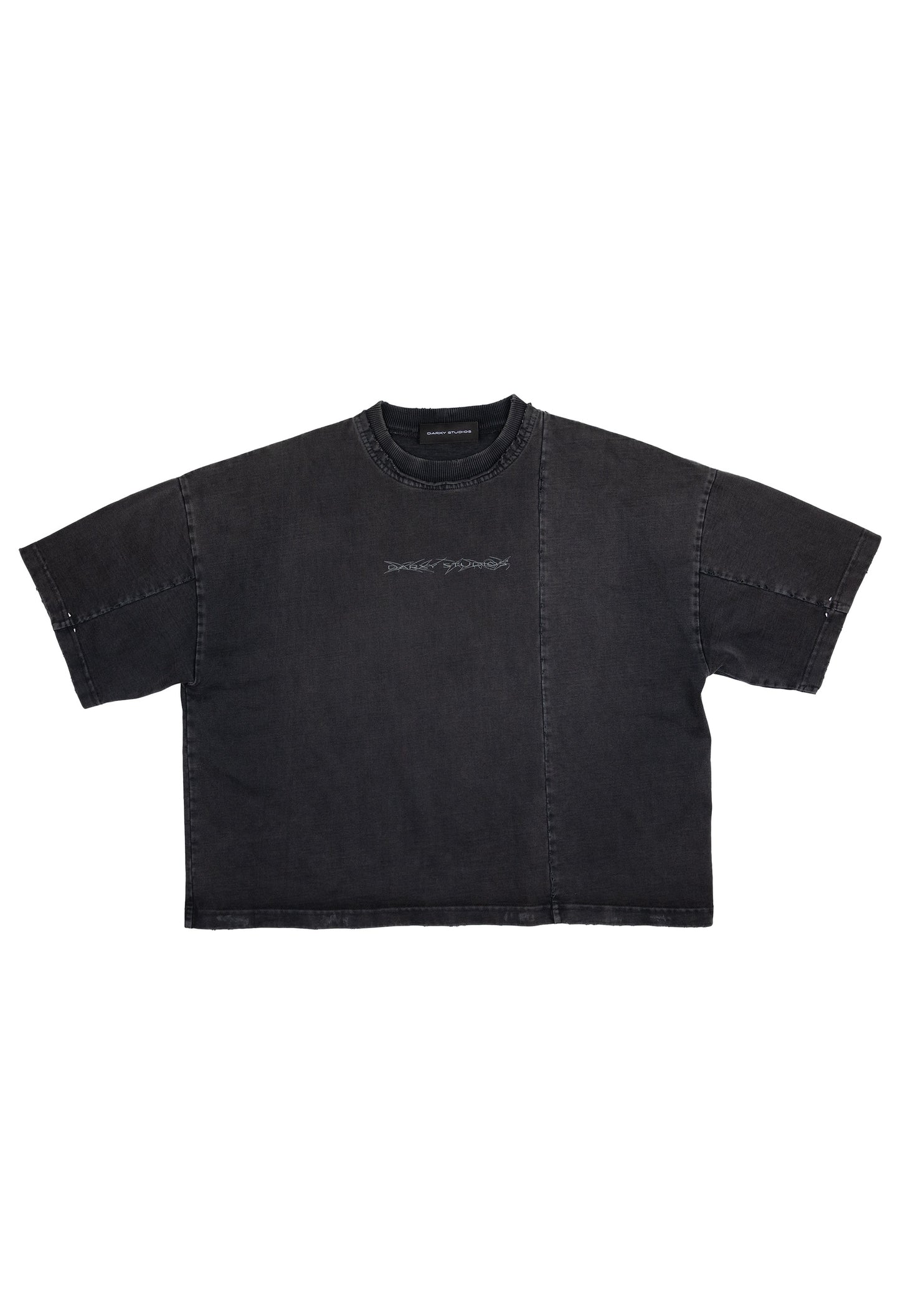 Tee Boxy Dark Grey 001