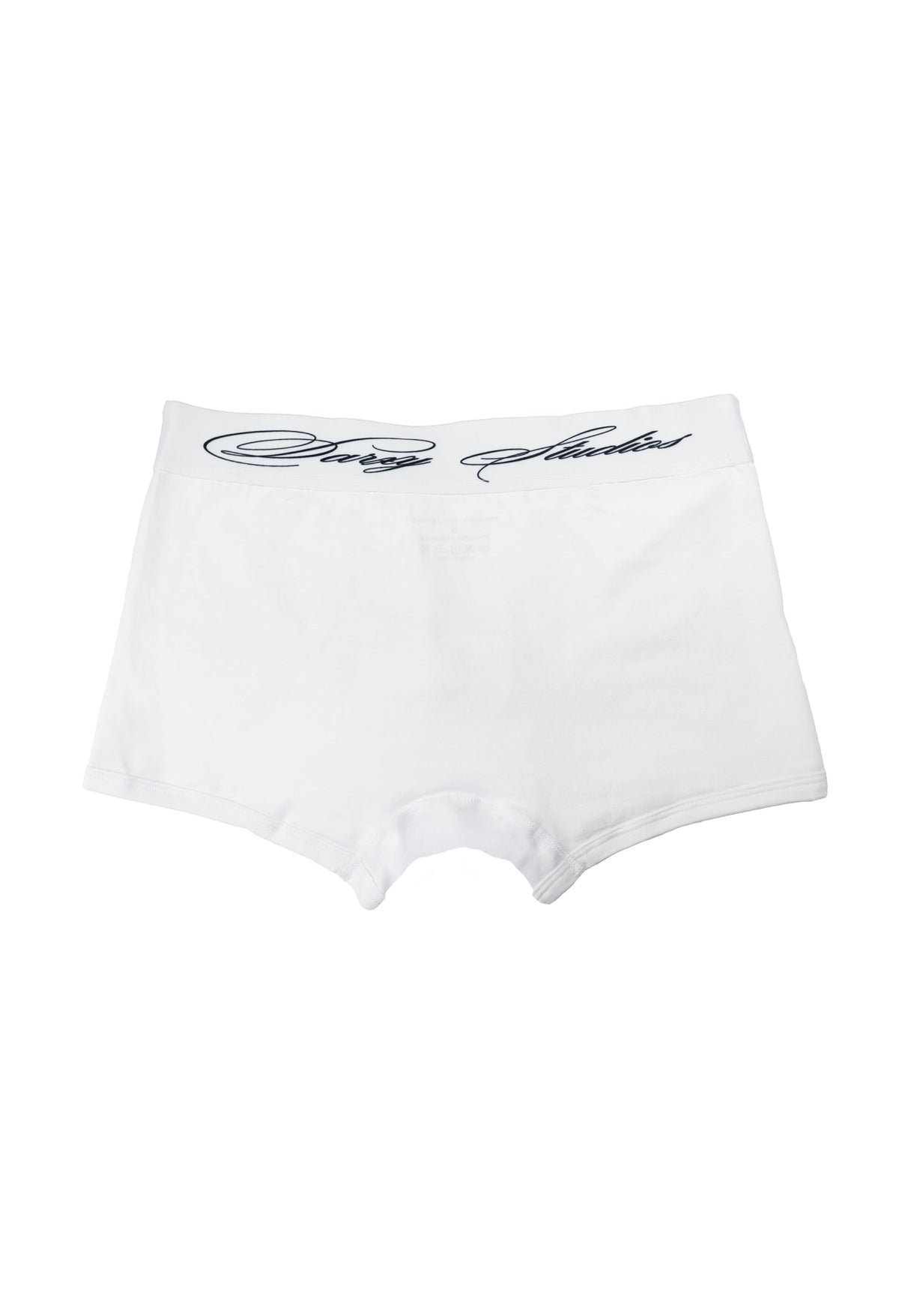 White Logo Boxer Briefs 003