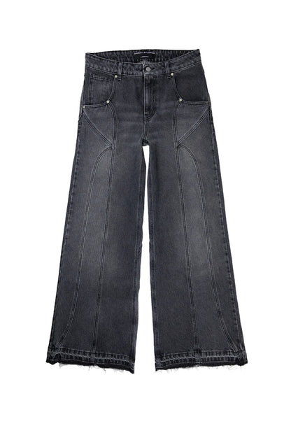 Denim Wide Dark Grey 001