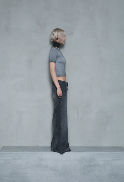 Denim Wide Dark Grey 001