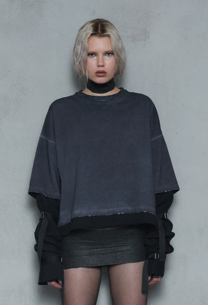 Strapped Double Longsleeve Tee 002