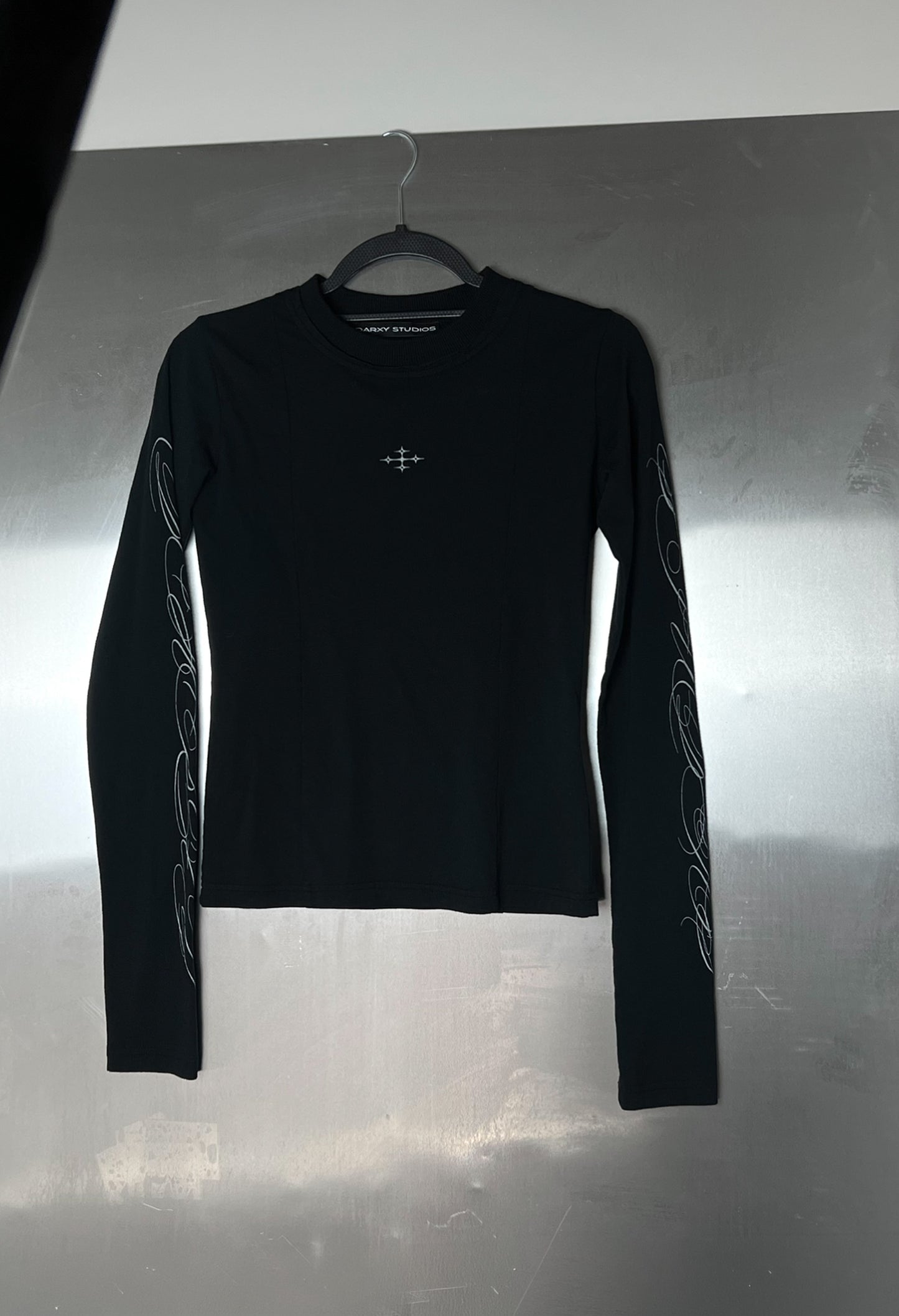 Longsleeve Tee Fitted Black 003